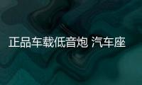 正品车载低音炮 汽车座椅音响12v有源专用超薄超重低音炮车改装